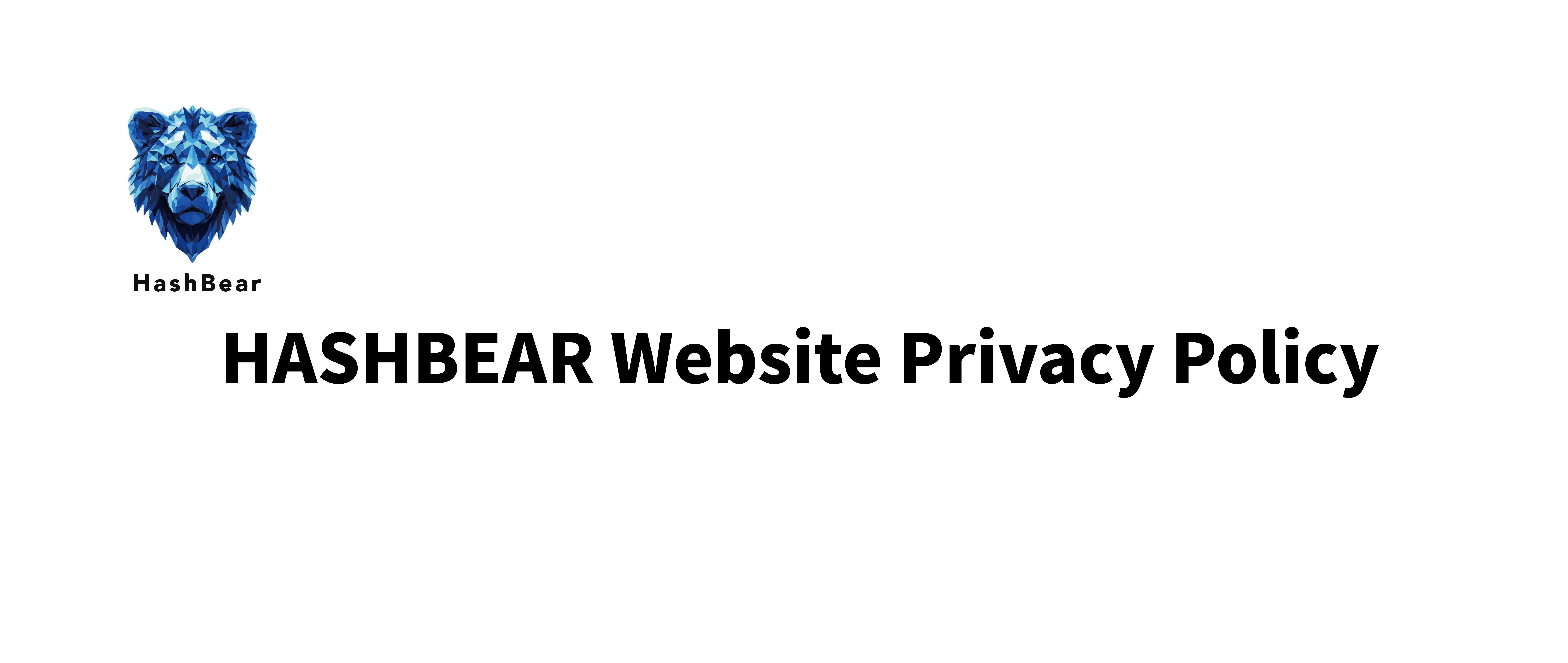 HASHBEAR Website Privacy Policy